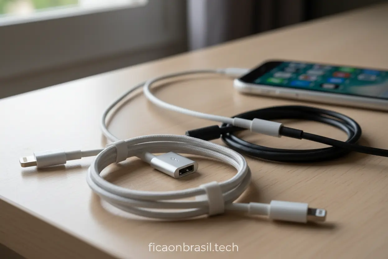 Compatibilidade de acessórios com iPhone USB-C