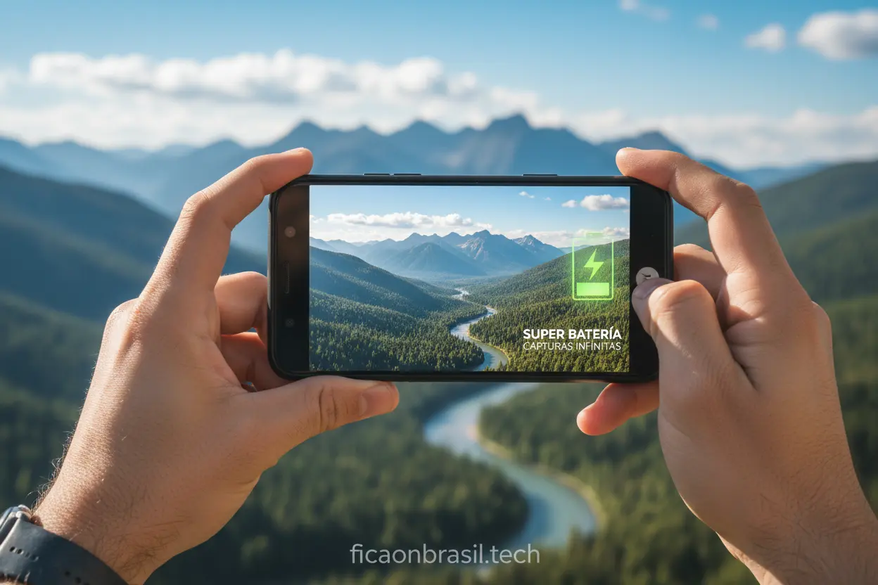Recursos de câmera e bateria em celulares Motorola
