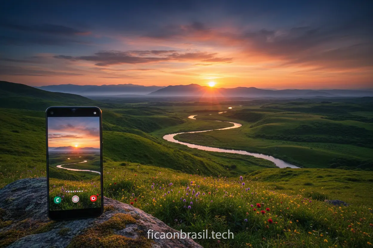 Análise completa Samsung Galaxy A07 2026 - Foto de paisagem.