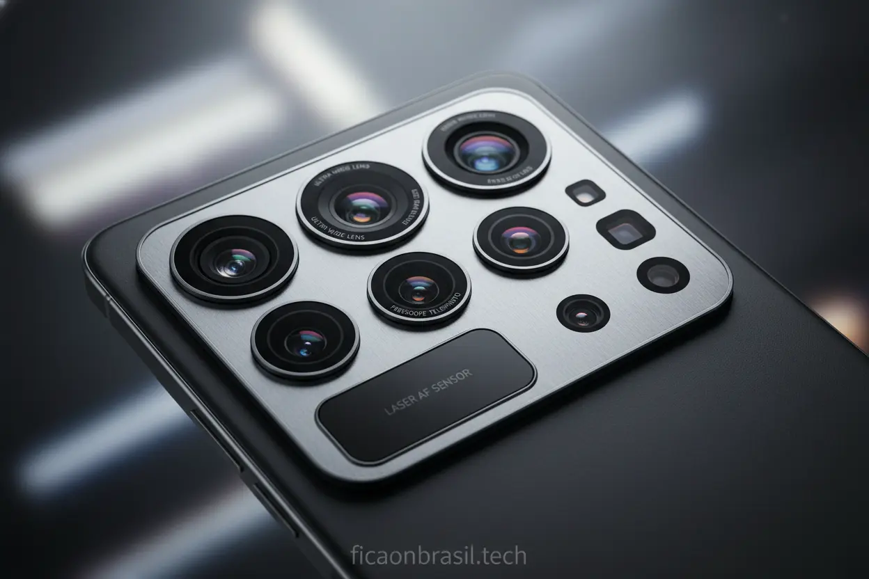 Sistema de câmeras avançado do iPhone 17