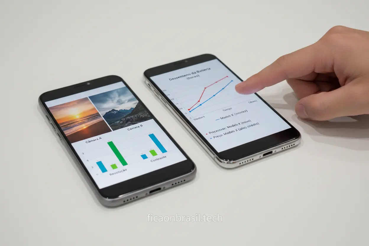 Comparativo de câmeras: Galaxy A07 câmera 50mp e boa