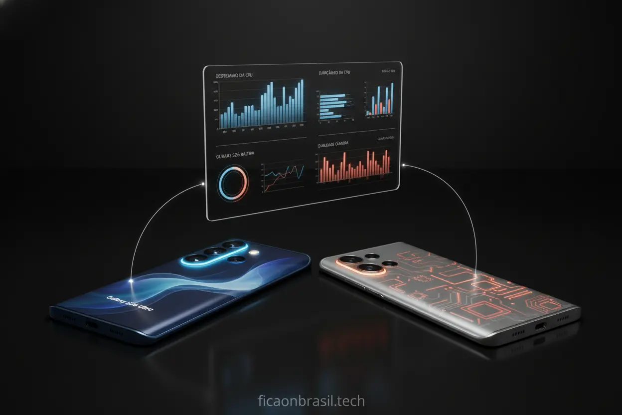 Comparativo de smartphones top de linha