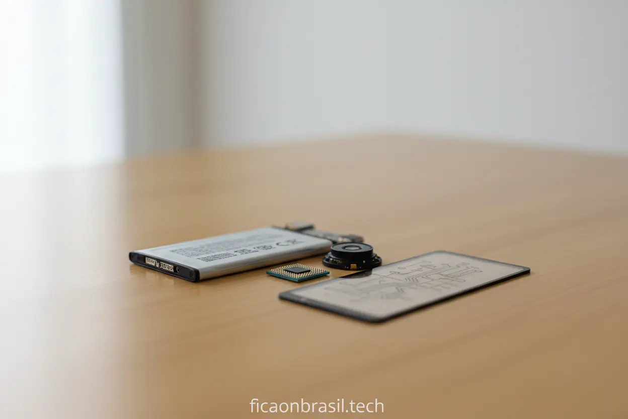 Componentes Essenciais Smartphone Motorola Componentes de smartphone Motorola: processador, bateria, câmera e tela