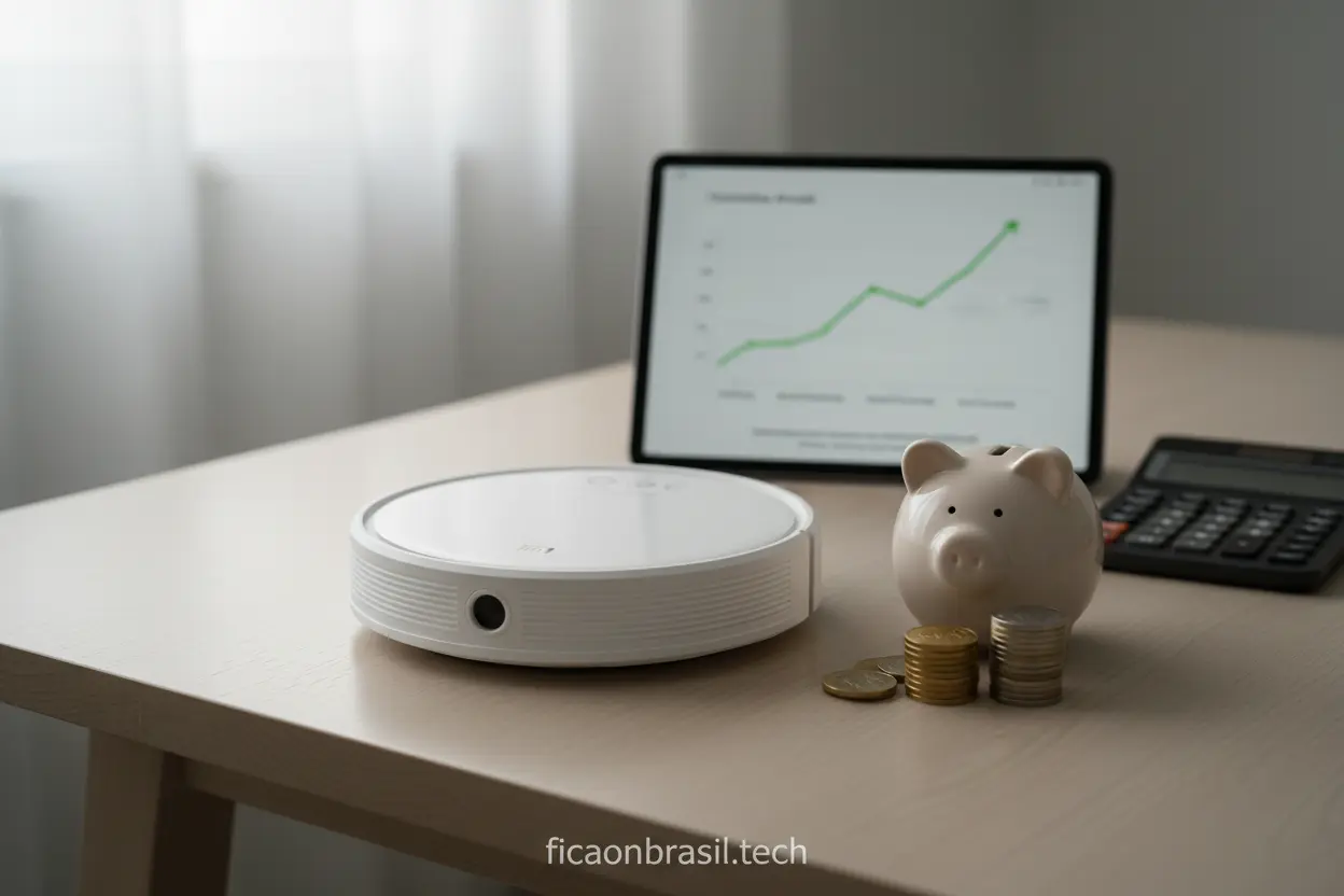 Custo-benefício do robô aspirador para casa