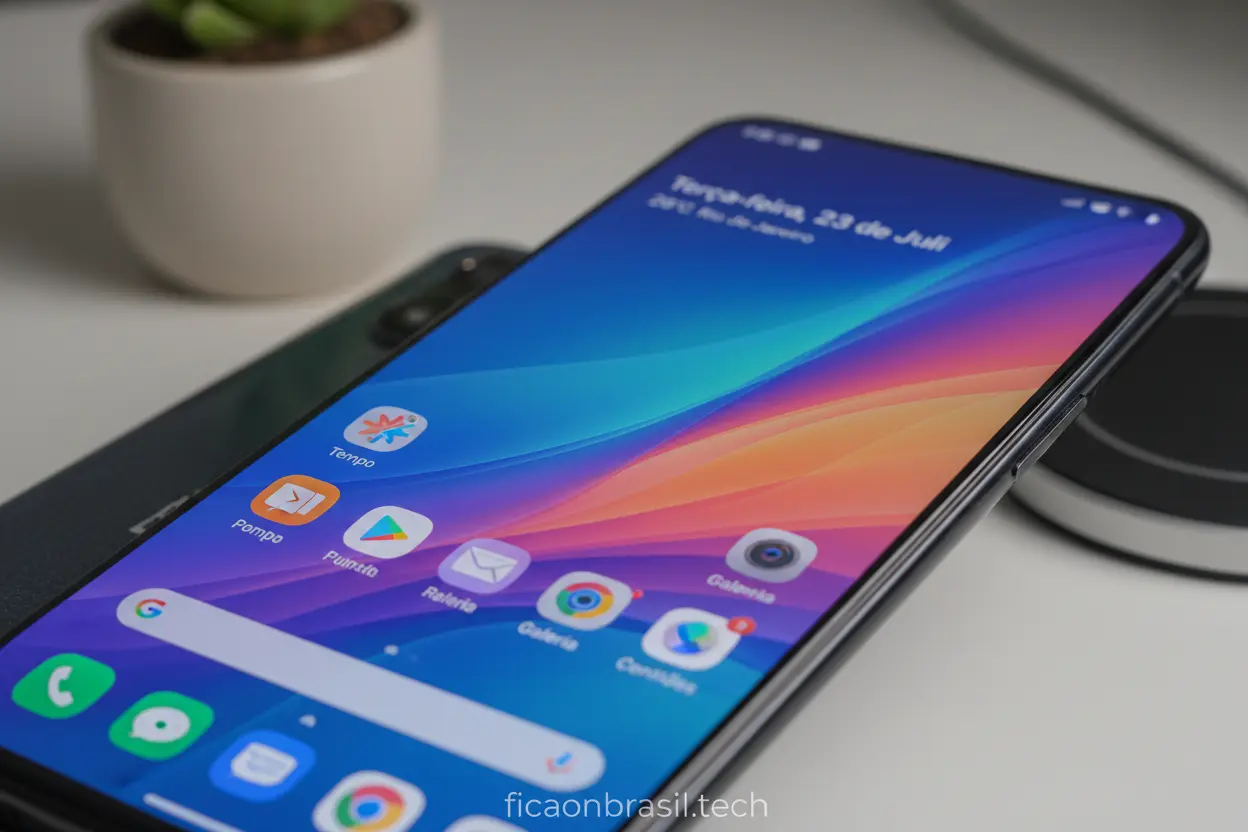 iPhone 17: Design de Tela Revolucionário Tela inovadora do iPhone 17, design sem notch