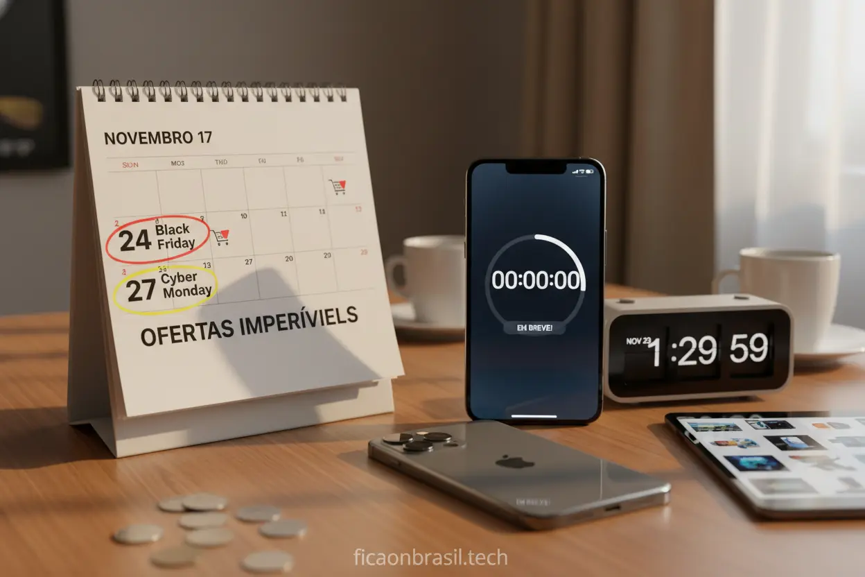 Calendário de ofertas iPhone 17