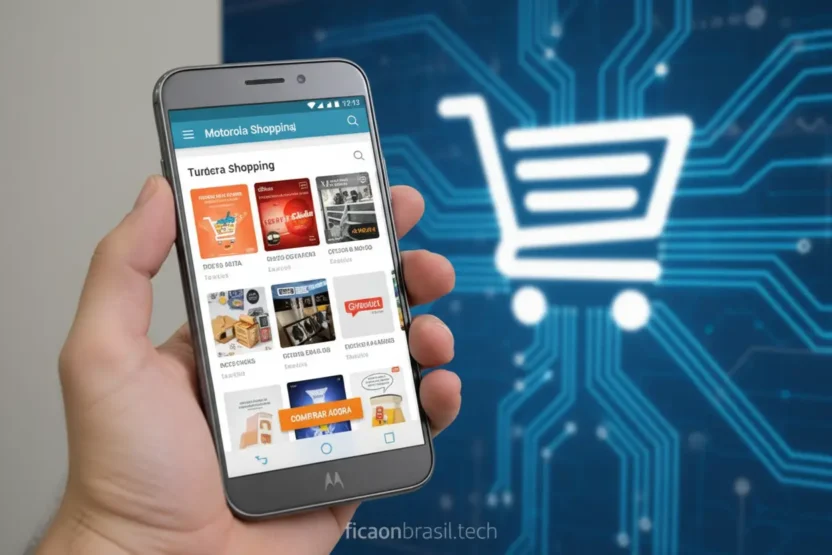 Celular Motorola barato 2026 na mão