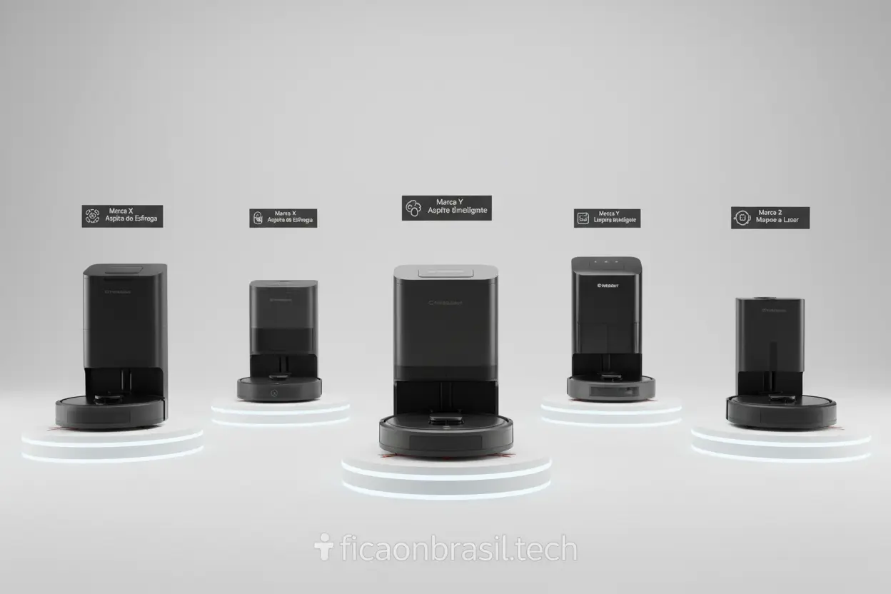 Modelos de Aspirador Robô Aspirador robô que passa pano modelos