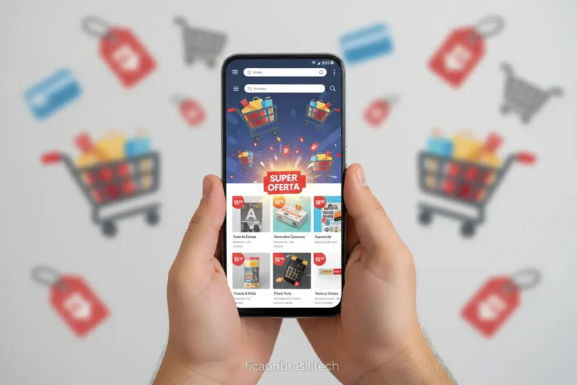 Smartphone Moto G06 em promoção