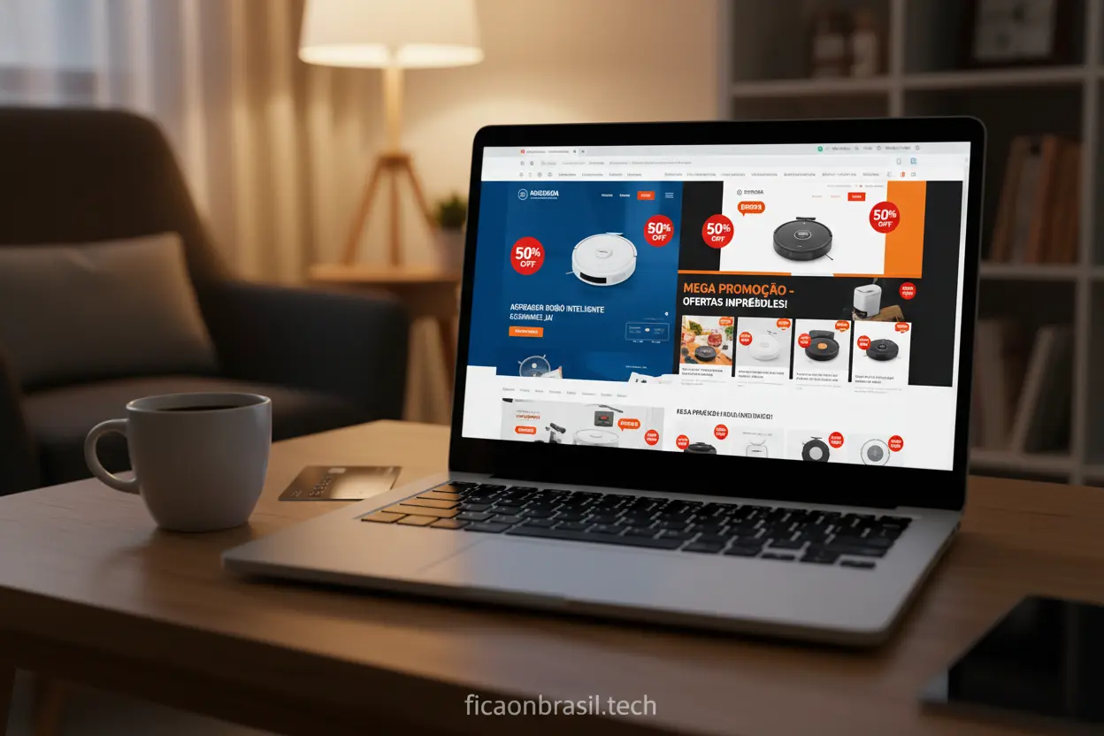 Ofertas Robô Aspirador Melhores ofertas de robô aspirador em sites de e-commerce.