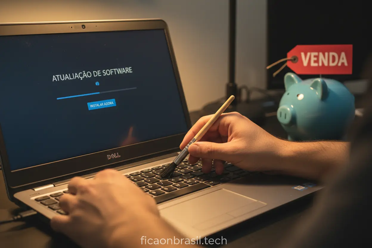 Manutenção e economia com seu notebook Dell