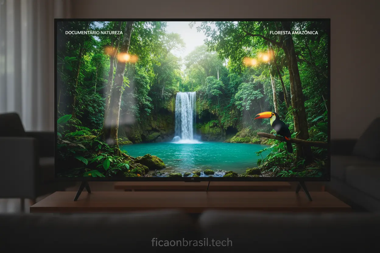 Tela da Xiaomi S40C com imagem de alta qualidade