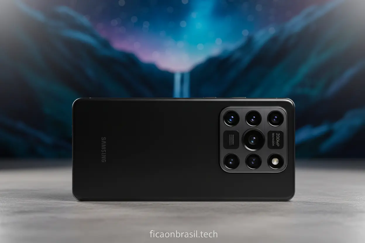 Galaxy S26 Ultra desconto imperdível, destacando sua câmera avançada