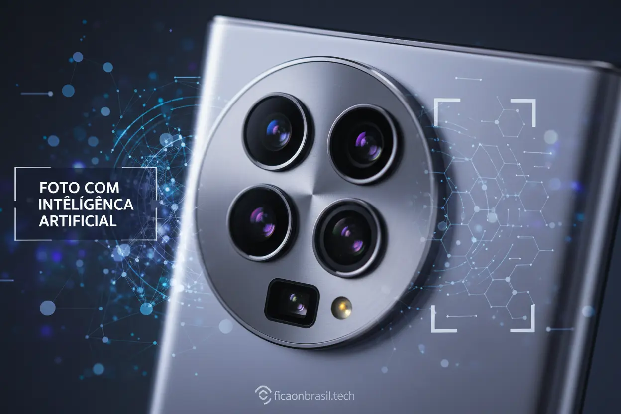Recursos Inovadores do Galaxy S26 Ultra Módulo de câmera avançado do Galaxy S26 Ultra.