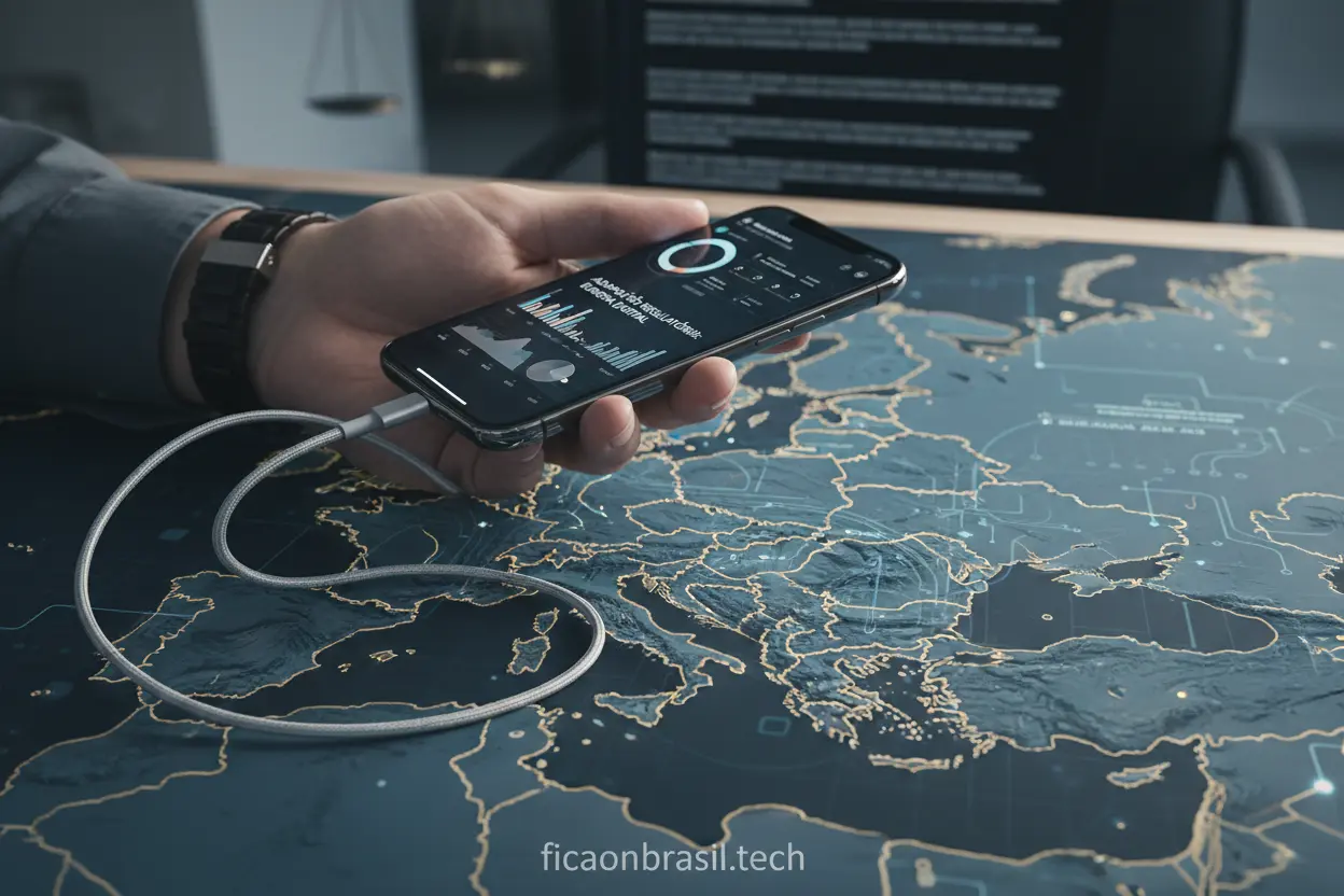 Regulamentação europeia e iPhone USB-C