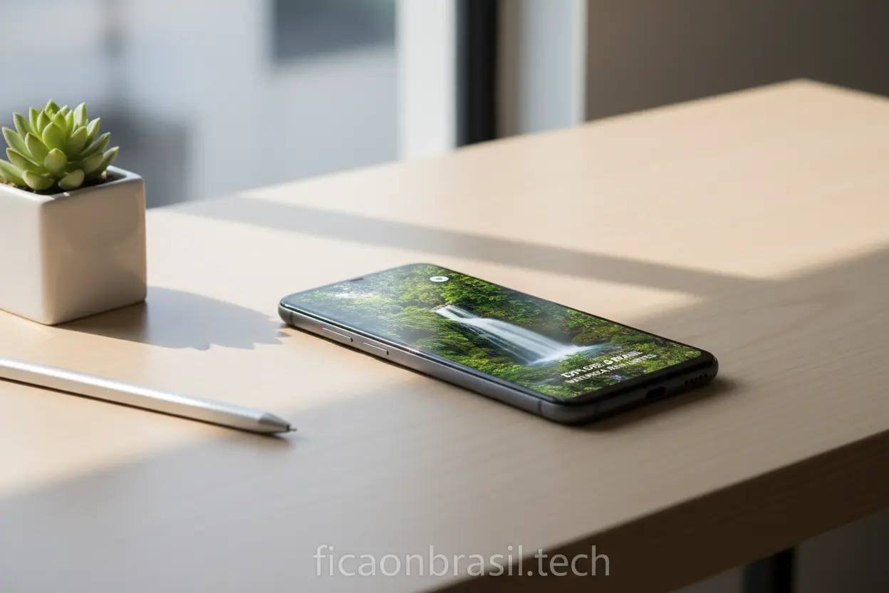 Tela e Design do Moto G06 Smartphone Moto G06 é bom ou ruim para ver vídeos na tela