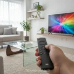 Televisão Xiaomi S40C em sala moderna