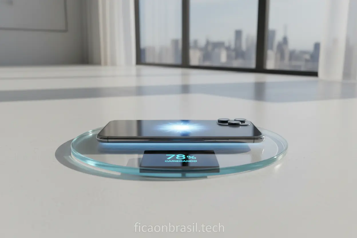 Carregamento sem fio do iPhone 18