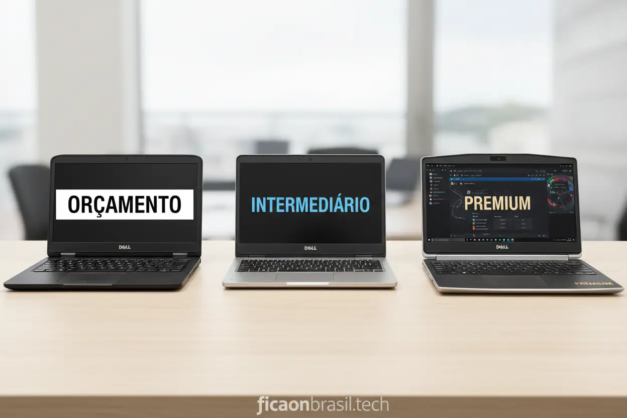 Top 3 notebooks Dell para diferentes orçamentos