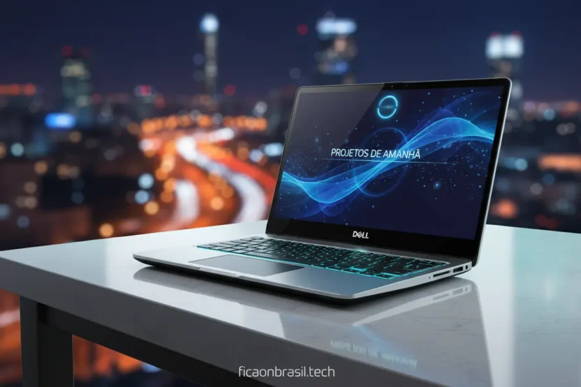 Notebook Dell lançamento 2026 com design futurista