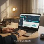 Pessoa pensando sobre um notebook Dell confiável.