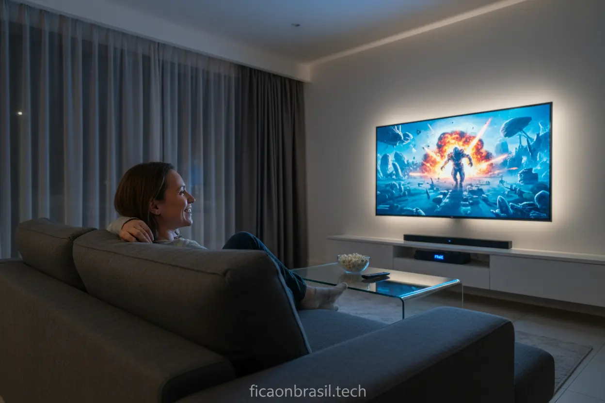 Xiaomi S40C ficha técnica na tela da TV