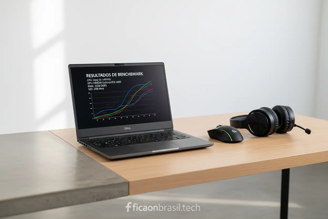 Hardware interno de notebook Dell gamer