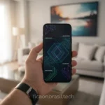 Pessoa segurando o smartphone Xiaomi POCO X7 Pro 5G RAM