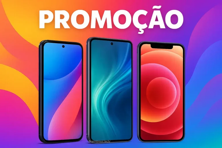 Thumbnail de celulares em promoção no Prime Day 2026.