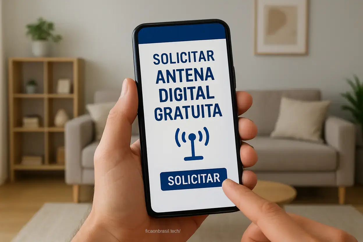 antena digital gratuita como solicitar no celular.