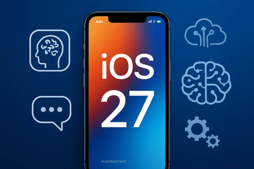 iOS 27 com inteligência artificial