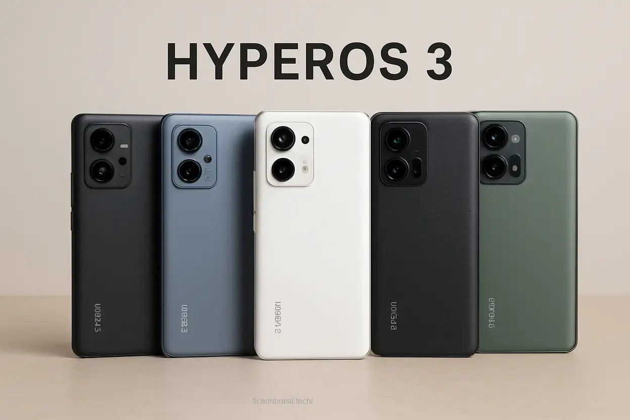 atualização do hyperos 3 em smartphones Xiaomi