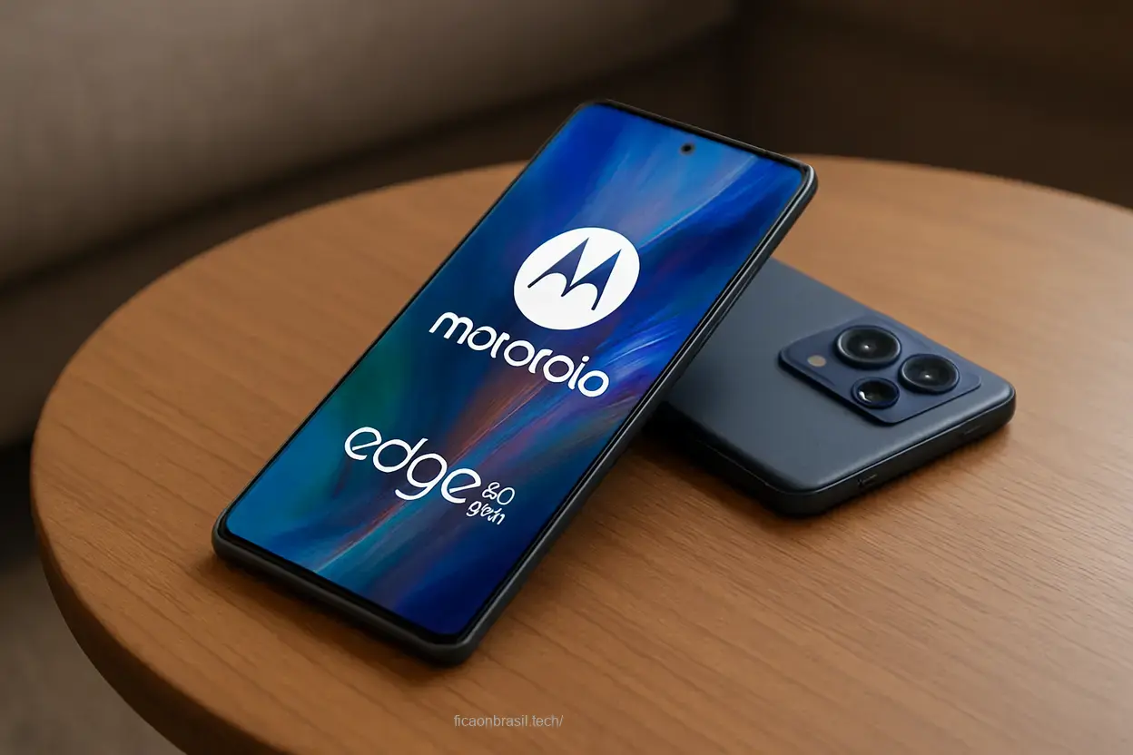 Motorola Edge 60 Pro com 256 GB em promoção.