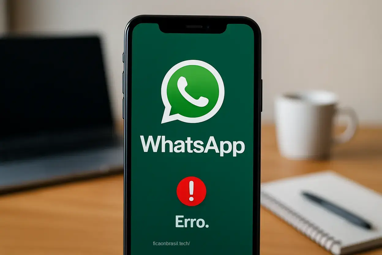 WhatsApp caiu e Instagram também apresenta instabilidade.