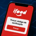 Trocar código de verificação do iFood no aplicativo.