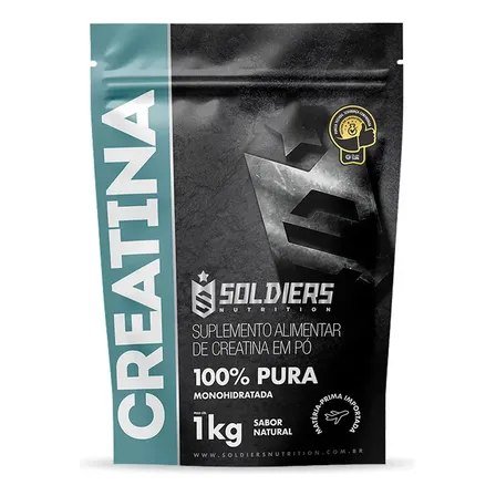 Print de oferta real de Creatina publicada no grupo de ofertas no Telegram do Fica ON Brasil
