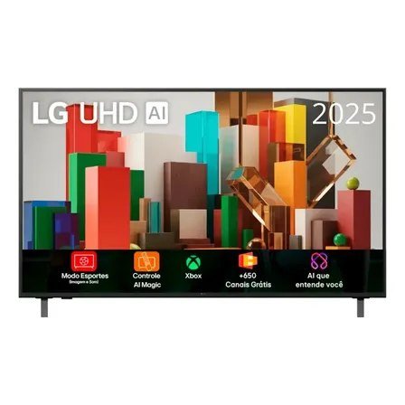 Print de oferta real de Smart TV publicada no grupo de ofertas no Telegram do Fica ON Brasil