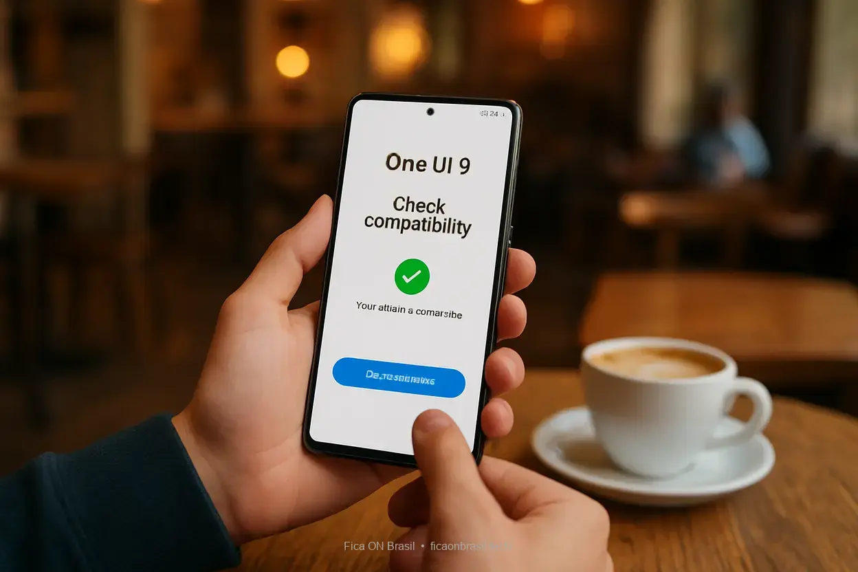 Verificando compatibilidade atualização one ui 9 compatibilidade smartphone Samsung