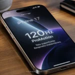 iPhone 17 com tela de 120 Hz e design elegante